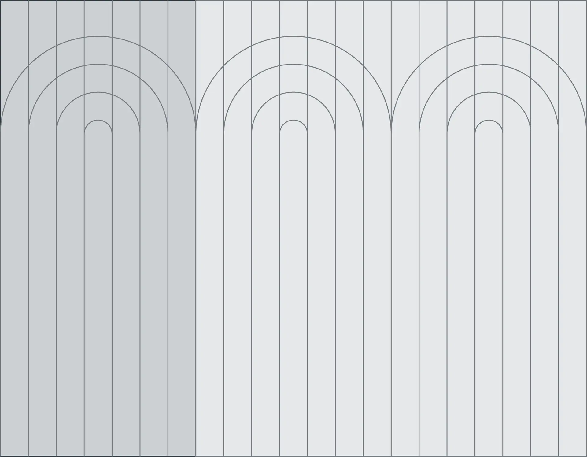 Panel Ranurado acústico con diseño Imperial.